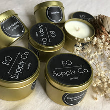 Load image into Gallery viewer, EO Small Gold Tin Candle