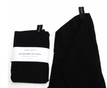 Load image into Gallery viewer, Barkly Basics Microfibre Tea Towel - Black
