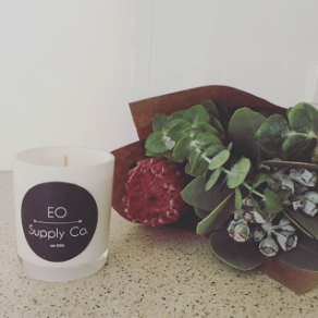 EO Medium White Jar Candle